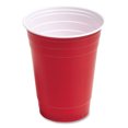 thumbnail image 6 of Perk PRK24375272 16 oz Plastic Cold Cups, Red - Pack of 50, 6 of 8