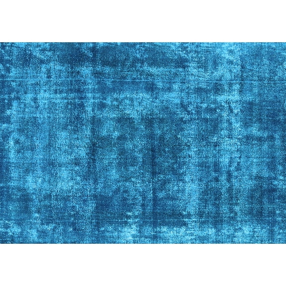 Ahgly Company Indoor Rectangle Persian Light Blue Bohemian Area Rugs, 5' x 7'