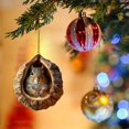 thumbnail image 6 of Yeuimy Woodland Animal Christmas Ornaments,2D Flat flat Acrylic Hanging Pendant,Rustic Farmhouse Decor,Squirrel Ornament,Woodland Creature Ornaments,Unique Xmas Tree Decor for Animal Lovers, 6 of 6