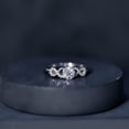 thumbnail image 6 of Certified Lab Grown Diamond Solitaire Promise Ring for Her, EF-VS Quality - with Jewelry Box, 925 Sterling Silver, US 4.00, 6 of 8