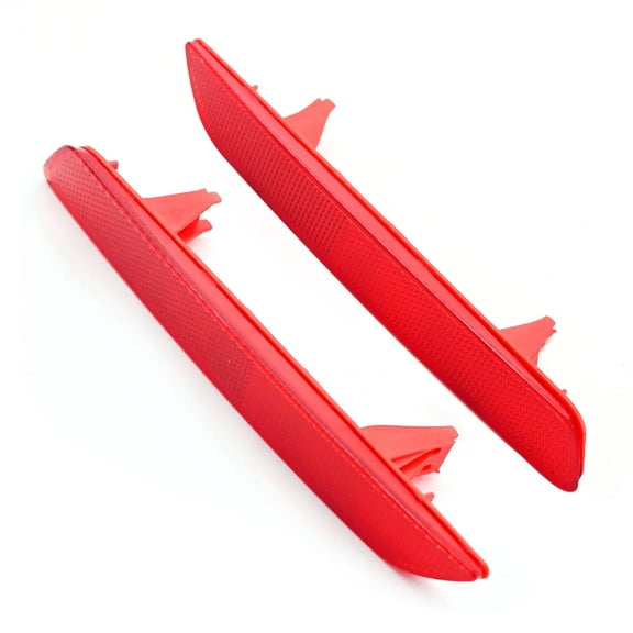 Anxingo 33555-SWA-J01 1 Pair Rear Bumper Reflector Light Left & Right Side, Replacement for Honda CR-V 2010-2011 Replaces 33505-SWA-J01 HO1185101 HO1184101