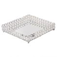 thumbnail image 1 of EIMELI 1 Pcs Makeup Tray Multifunctional Large Capacity Mirrored Faux Crystal Cosmetic Vanity Decorative Tray Organizer for Jewelry, 1 of 10