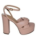 thumbnail image 3 of Open Toe Platform Blush Heel with Twist Detail, 3 of 6