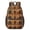Bigfoot and Text, variant on Bigfoot and Campfire Green Pattern 17" School Backpacks for Teens,Waterproof Oxford Fabric,S-Shape Padded Straps for School,Travel,Hiking,Camping