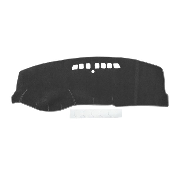 Cubierta de tablero de Unique Bargains compatible con Buick LaCrosse 2005-2008, alfombrilla de cubierta de consola central de poliéster y silicona antideslizante en color gris