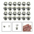 thumbnail image 3 of 24 Pieces Metal Pin Backs Locking Pin Keepers for Lapel Pins Uniform Badges, 3 of 8