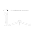 thumbnail image 4 of KanDao - Soporte de trípode para cámara, compatible con KanDao Meeting 360, Pro, S, QooCam EGO, 8K,, 4 of 7