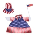 thumbnail image 3 of 4th of July Goose Costume Set - Patriotic Porch Garden Outfit Attire, Home Outdoor Independence Day Holiday Patio Decor, 3 of 9