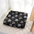 thumbnail image 3 of Boho Floor Pillow 22 Inch Square, Dutch Velvet Meditation Cushion for Yoga and Reading, 3 of 7