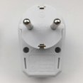 thumbnail image 3 of Adaptador de corriente con enchufe de conversión europeo de 1 a 1 vía con interruptor, 16 A CA 250 V, enchufe de viaje de la UE., 3 of 5
