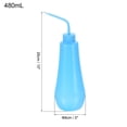 thumbnail image 2 of Uxcell 480mL Squeeze Washing Bottle Succulent Watering Spout, Blue 4 Pack, 2 of 5
