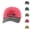 Red, variant on Kids Distressed Washed Baseball Cap For Children 2-8 Years - Trendy Soft Top Duck Tongue Hats With Letter Embroidery, Retro Casual Sun Protection Headwear For Daily Play & School