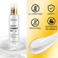 thumbnail image 6 of Body Glow Enhancer, Suitable for Festivals, Dates, Parties, 3.38 fl oz - Silver, 6 of 9