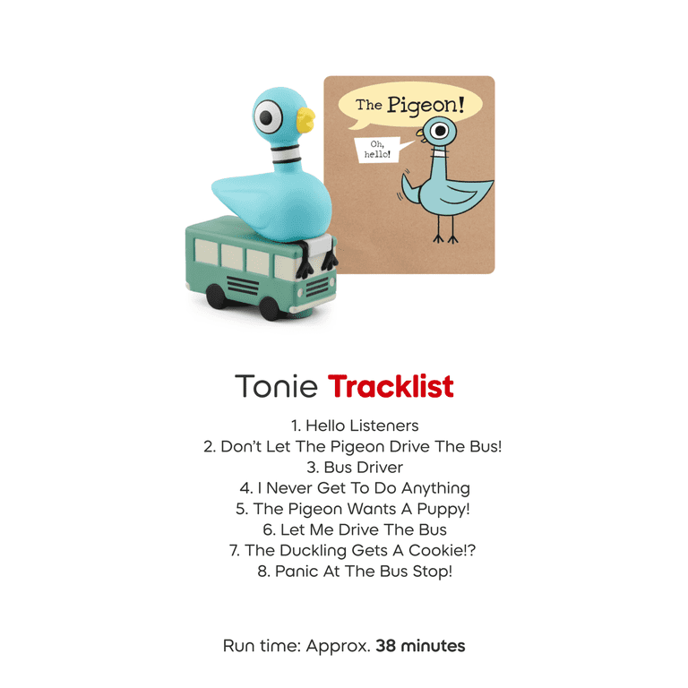 tonies Mo Willems' The Pigeon Series Audio Play Figurine for