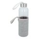 thumbnail image 1 of Cilindro de vidrio/Incluye funda removible capacidad de 500ml gris 6.5 x 22, 1 of 3