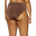 thumbnail image 3 of Paramour by Felina | Body Smooth Hi Cut Seamless Brief (Sparrow, 2X), 3 of 3