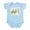 Sky Blue, variant on CafePress - Little Turtle First Birthday Infant Bodysuit - Baby Light Bodysuit, Size Newborn - 24 Months