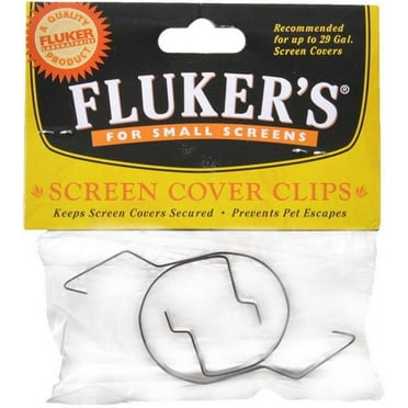 Zilla Heavy Duty Terrarium Screen Clips, Large, Black - Walmart.com