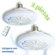 thumbnail image 1 of Lámpara de Techo LED con Ventilador Integrado (Blanco Frío) 2 PIEZAS, 1 of 12