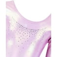 thumbnail image 4 of Leotards for Girls Gymnastics,Long Sleeve Sparkly Dance Biketards with Shorts Ballet Tumbling Outfit for 3-12 Years, 4 of 8