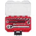 thumbnail image 2 of Juego de enchufes CRAFTSMAN Drive de 1/4 pulgadas de 24 piezas con estuche de almacenamiento, 2 of 5