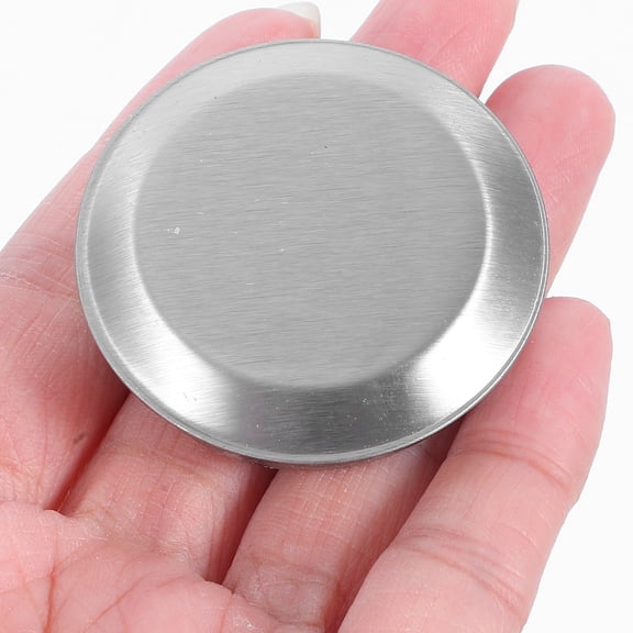 LOLIPPYY 10Pcs Strong Stainless Steel Sink Hole Covers Silver Faucet Hole Caps for Home Kitchen Decor