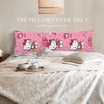 thumbnail image 3 of Hello Kitty Anime Body Pillow Cover Ultra Soft Microfiber Pillowcases with Hidden Zipper Closure 20x54inch, 3 of 5