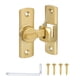 thumbnail image 1 of Cerradura de Puerta de Granero Uxcell, Pestillo Deslizante de Seguridad de 90/180 Grados, Dorado, 1 of 6