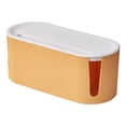 thumbnail image 2 of Wire Storage Case Cable Home Dustproof Router Management Box For Board Bracket Organizer Management Box Good Hardness Data Holder Yellow, 2 of 8