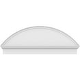 thumbnail image 3 of Ekena Millwork 52"W x 19-7/8"H x 2-3/4"P Segment Arch Smooth Architectural Grade PVC Combination Pediment, 3 of 7