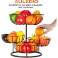 thumbnail image 3 of Auledio 4-Tier Countertop Fruit Basket Bowl Vegetables Storage Holder, 3 of 7