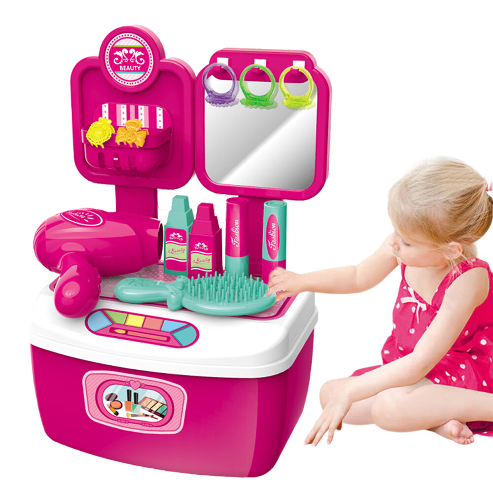 TITOUMI Kids Kitchen Play Set, Storage Box Toys, Diy Play House Set Toy