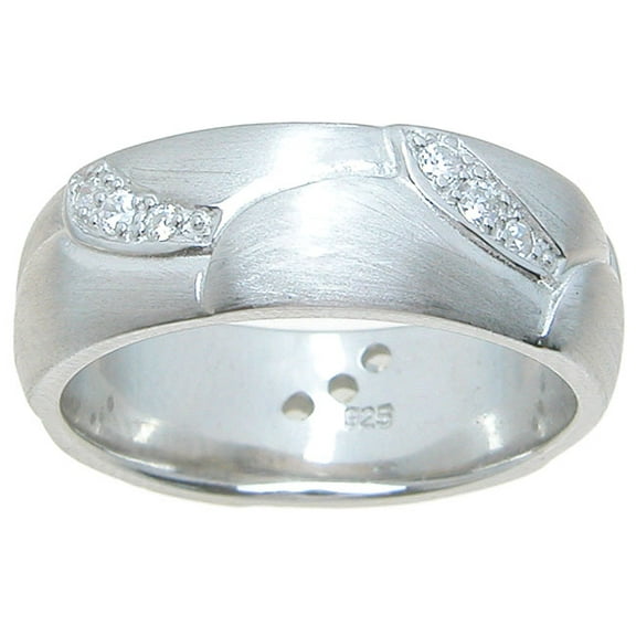 925 Sterling Silver Wedding Band for Women & Wedding Ring Make Great 30Th Birthday Gifts for Women