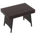 thumbnail image 1 of Wynston Outdoor Folding Wicker/Rattan Side Table, 1 of 7