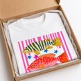 thumbnail image 3 of Preppy Tropical Fish Graphic Tee, Colorful Coastal Beach T-Shirt, Summer Vacation Fishing Top, Unisex Cotton Shirt, 3 of 9