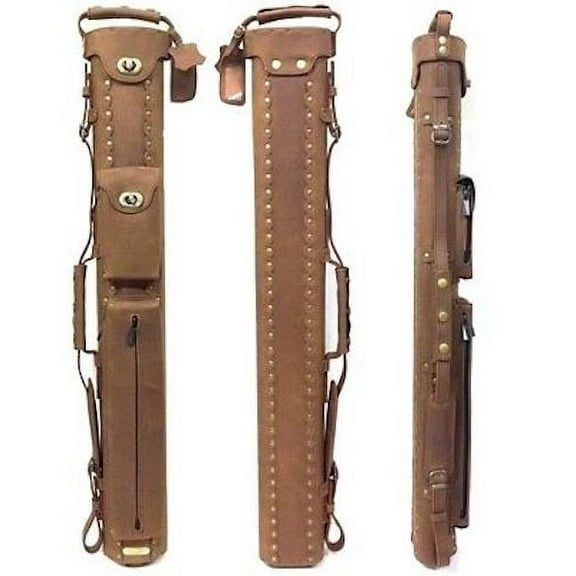 InStroke ISB23 2Bx3S Brown Buffalo Billiards Pool Cue Stick Case
