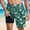 ◪108-Green, variant on OTCEE Men's Printed Pocket Double-Layer Beach Shorts - Elastic Drawstring Swim Trunks, Casual Summer Swimwear