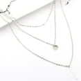 thumbnail image 3 of Boho capa collar de la barra de disco para las mujeres colgante largo con collares colgantes, 3 of 3