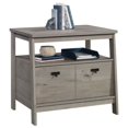thumbnail image 2 of Sauder Trestle Engineered Wood Lateral File Cabinet in Mystic Oak Finish, 2 of 11