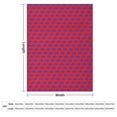 thumbnail image 2 of Blue Buffalo Red Background Soft Print Blanket Throw Blankets Warm Cozy Lightweight Couch Blanket Stuff Gifts for Women Girls Kids Mom Teens Boys, 2 of 7
