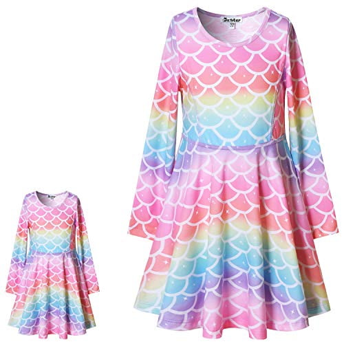4t long sleeve dresses