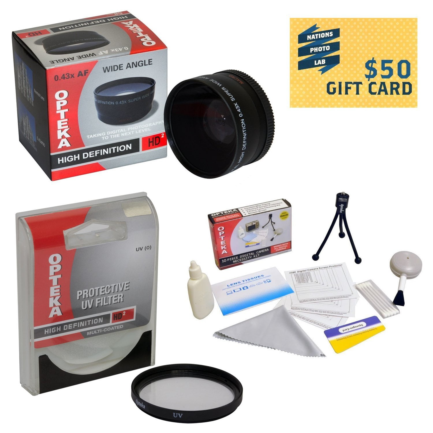 New 0.43x High Grade Wide Angle Conversion Lens for Canon VIXIA HF G20