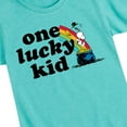 thumbnail image 3 of Peanuts - One Lucky Kid - Toddler and Youth Girls Short Sleeve Graphic T-Shirt, 3 of 6