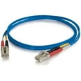 thumbnail image 3 of C2G 5m LC-LC 50/125 OM2 Duplex Multimode PVC Fiber Optic Cable - Blue - patch cable - 16.4 ft - blue, 3 of 4