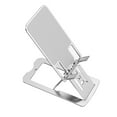 thumbnail image 1 of Support pour Tablette Support de Téléphone Réglable Pliable Support de Tablette Antidérapant en Métal; Support Mobile de Bureau, Argent, 1 of 9