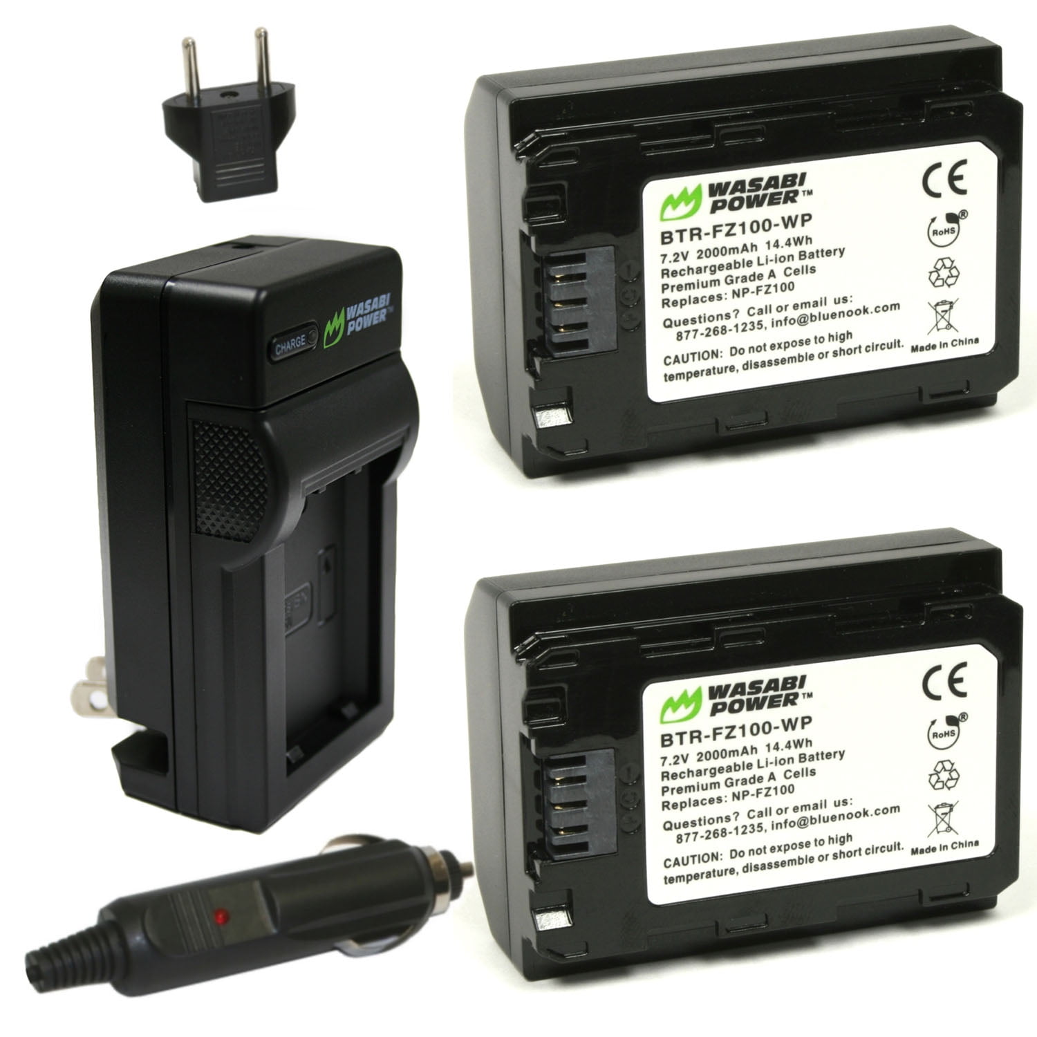 Wasabi Power Battery 2 Pack And Charger For Sony Np Fz100 Walmart Com Walmart Com Wasabi Power Battery 2 Pack And Charger For Sony Np Fz100 Walmart Com Walmart Com