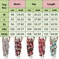 thumbnail image 6 of Sweatpants Women Casual Christmas Elastic Drawstring High Waist Attractive Pattern Printed Super Soft Lounge Yoga Pants, 6 of 6