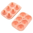 thumbnail image 1 of Ice Cube 6 Ice Maker Easy Release Large Ice Cube Form For Chilled Juice Ice Fun Shapes Ice Cube, 1 of 1