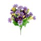 thumbnail image 2 of Ramo de Crisantemos Artificiales para Decoración de Bodas y Arreglos Florales para Salas de Estar, Ideal para Decoración de Ambientes, Fiestas o Decoración Del Hogar para El Día a Día, Flores Artific, 2 of 6