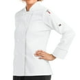 thumbnail image 6 of On The Line Women's Classic Long Sleeve Chef Coat - Chef Coat Women, White Chef Coat, Women's Chef Jackets, Womens Chef Coat, Chef Coat, Chef Uniform for Women, 6 of 6